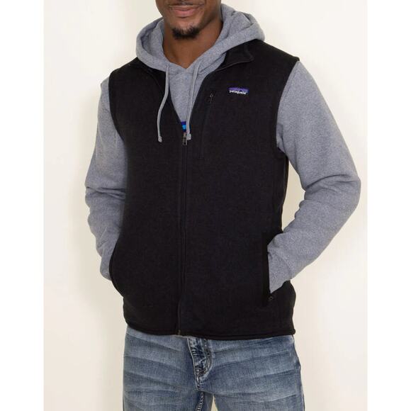 Patagonia Better Sweater Fleece Vest Black Small - Picture 1 of 7